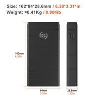 Batterie Li-Ion 18650 de première qualité 10,95 V 7000 mAh, pack de batteries avec charge rapide 45 W pour outils électriques et appareils photo