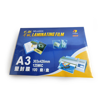 Pochettes de plastification A3 125mic, film de plastification, pochette de plastification A3