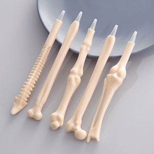 Hot Selling Creative Design Bone Shaped Plastic <b>Ballpoint</b> <b>Pen</b> With Manufacturer Custom Logo for Student Gift - Product Image 4