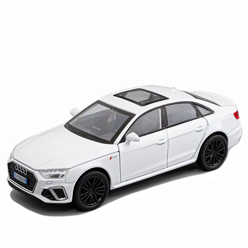Audi A4 ホワイト ミニカー　1/18 白 Diecast Audi A4 Toy Cars - High Detail & Collector's Items Audi A4