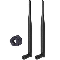 Antenne caoutchouc 6dBi 2.4GHz (interface UFL) pour routeur WiFi et appareils sans fil