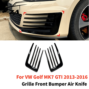 สติกเกอร์ตะแกรงหน้ารถยนต์แบบใหม่สำหรับ MK7กอล์ฟ <span class=keywords><strong>VW</strong></span> <span class=keywords><strong>GTI</strong></span> 2013-2016อุปกรณ์ตกแต่งภายนอก - Product Image 1