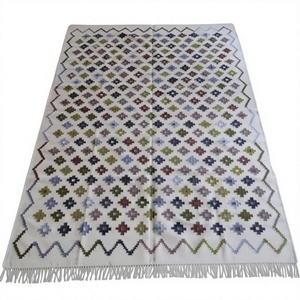 High Quality Stain Resistant Machine Washable Pebbles Wool Area Rug Trendy Modern Flat <b>Weave</b> Home Best Wholesale Price Indian - Product Image 1