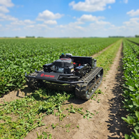 Tondeuse robotisée automotrice sur chenilles tout-terrain à batterie, style grand réservoir, 4 temps, 764 cm³, CE EPA Euro 5