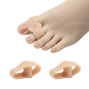 Gel Silicone Pink <strong>Toe</strong> Separators Straighteners for Women Pedicure <strong>Toe</strong> Spacers <strong>Dividers</strong> - Product Image 5