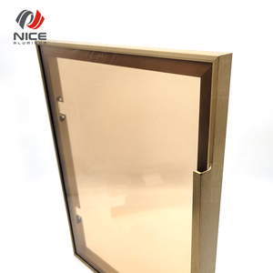 Armario Moderno para Oficina en Casa y Mueble <span class=keywords><strong>de</strong></span> <span class=keywords><strong>Cocina</strong></span> <span class=keywords><strong>con</strong></span> Puerta <span class=keywords><strong>de</strong></span> Vidrio y Marco <span class=keywords><strong>de</strong></span> Aluminio, Color Personalizado, Aleación <span class=keywords><strong>de</strong></span> Aluminio Serie 6000 - Product Image 4
