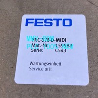 1 pièce neuve en boîte Frc-3/8-d-midi 159588 Unité de service, livraison gratuite, neuve, authentique, en stock, avec une garantie d'un an.