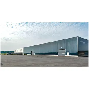 Storage Shed Prefab Warehouse Steel Structure Building Factory Prefab Metal Building Workshop