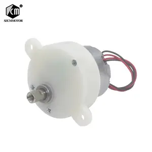 JS30 mikro DC motor düşük gürültü oyuncak dişli redüktör motor DC 6V