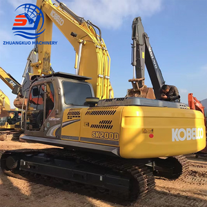 Pelle sur chenilles Sk200-8 Kobelco fabriquée au Japon de 2015 à 2023 ans Pelles hydrauliques sur chenilles de 20 tonnes pour le Pérou - Product Image 1