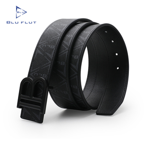 <span class=keywords><strong>Ceinture</strong></span> en cuir Blu Flut pour homme, <span class=keywords><strong>ceinture</strong></span> en cuir de créateur pour homme, boucle en métal en forme de <span class=keywords><strong>B</strong></span>, ceintures personnalisées - Product Image 2