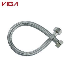 Tuyaux de plomberie à double verrouillage de haute qualité <span class=keywords><strong>tuyau</strong></span> de <span class=keywords><strong>douche</strong></span> en PVC <span class=keywords><strong>tuyau</strong></span> d'entrée de <span class=keywords><strong>douche</strong></span> en acier inoxydable - Product Image 5