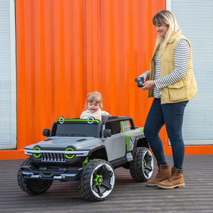 Voiture électrique tout-terrain pour enfants, 2 places, en plastique, pour 5-7 ans, unisexe, type pick-up - Product Image 4