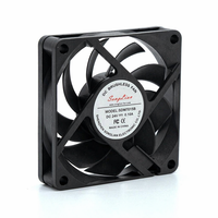 Ventilateur de refroidissement CC sans balais ultra-silencieux à faible bruit 70x70x15mm 70mm CC 5V 12V 24V 48V pour projecteur DVR châssis