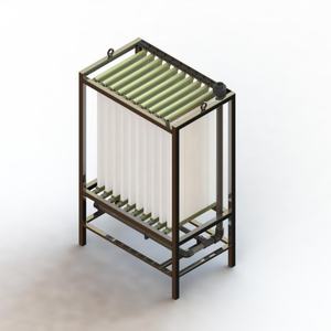 Componente de Biorreactor de Membrana de la Mejor Calidad, Unidad MBR de PVDF de 120m3/d para Aguas Residuales Industriales - Product Image 5