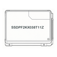 SSDPF2KX038T11Z 3.84TB PCI Express 4.0x4 2.5" U.2 SSD untuk Server / Enterprise / Pusat Data dengan Warna Perak
