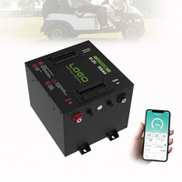 Lithmate batterie de voiturette de golf 36 volts, tension différente, 38.4v, 50ah, 100ah, 105ah, 16s1p, 51.2v, 48v, 105ah, batterie lifepo4 pour voiturette de golf