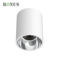 Spot LED encastré étanche IP65 pour hôtel, 18W, montage en surface, anti-éblouissement, plafond, COB