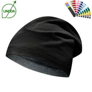 Chapeau d'hiver Baotou <span class=keywords><strong>pour</strong></span> hommes et femmes, noir, anti-froid, <span class=keywords><strong>bonnet</strong></span> tendance automne-hiver - Product Image 1