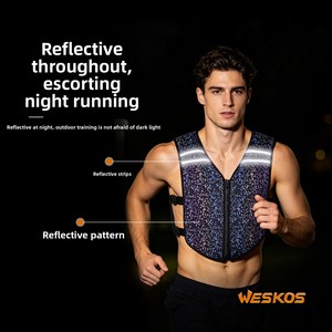 <span class=keywords><strong>Chaleco</strong></span> con <span class=keywords><strong>Peso</strong></span> de Nailon Suave, Ajustable, Extraíble, Ultrafino, 18oz, Duradero, <span class=keywords><strong>para</strong></span> Entrenamiento Físico, Running y Ejercicios de Fuerza - Product Image 2