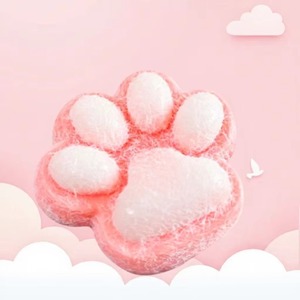 Juguete Antiestrés de Goma TPR con Forma de Pata de Gato, Súper Suave, de Rebote Lento, en Caja Sorpresa, Grado Alimenticio - Product Image 1
