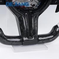 Volant de direction personnalisé en fibre de carbone forgée avec LED pour BMW F15 F20 F22 F25 F31 F30 F12 F16 F34 F35 avec palettes de changement de vitesse