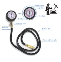 Kit de testeur de pression d'huile moteur avec connecteurs complets pour la réparation automobile