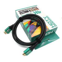 Premium 1,5 M 5M 10M 15M 20M 50M 19 + 1 cable HDMI 3D 2160P 18gbps HDTV Cable 4K HDMI Video Cable para proyector