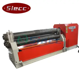 SIECCTECH 3 roller rolling machine plate mechanical metal bending machinery