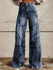 <span class=keywords><strong>Jeans</strong></span> <span class=keywords><strong>Bootcut</strong></span> para <span class=keywords><strong>Mujer</strong></span>, Diseño Personalizado, <span class=keywords><strong>Jeans</strong></span> de Mezclilla Estampados, Ropa de Calle Moderna, Pantalones de Pierna Recta Y2k, <span class=keywords><strong>Jeans</strong></span> Bodyfriend para <span class=keywords><strong>Mujer</strong></span> - Product Image 4