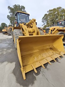 Cargadora de Ruedas Delantera Usada de Marca Japonesa Caterpillar CAT 966G/H/L, 147KW, 15-20T, con Caja de Cambios Japonesa y Bomba - Product Image 5