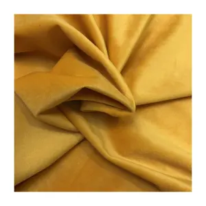 性价比高的天鹅绒材料纺织品210gsm室内装饰面料沙发天鹅绒面料待售