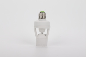 Sensore automatico PIR porta lampada 360 tipo Base E27 presa in rame in plastica ABS con funzione di vite per l'illuminazione in casa o in ufficio - Product Image 4