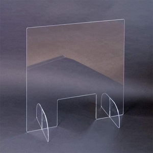 Écran de <span class=keywords><strong>protection</strong></span> en plastique transparent en plastique transparent pour éternuement en verre en <span class=keywords><strong>plexiglas</strong></span> pour compteur de sa - Product Image 3