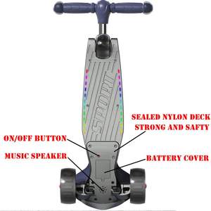 Trottinettes <span class=keywords><strong>électrique</strong></span>s pliables pour enfants à 3 roues, vente en gros, bas <span class=keywords><strong>prix</strong></span> - Product Image 4