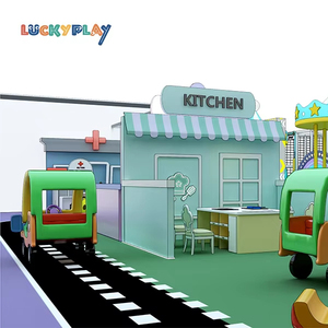 แทรมโพลีนสไลด์ขนาดใหญ่สำหรับเด็กอุปกรณ์สนามเด็กเล่นในร่มสำหรับเด็ก - Product Image 1