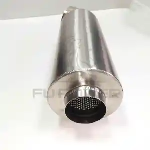 2.5 "3" 3.5 "4" HKS phổ Titan Muffler xả