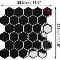 Prix de gros Auto-adhésif 3D PU Papier peint Carreaux Mosaïque Carreaux muraux Stickers muraux pour cuisine salle de bain décoration intérieure