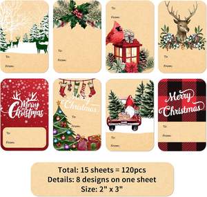 <span class=keywords><strong>Etiquetas</strong></span> Adhesivas <span class=keywords><strong>para</strong></span> Regalos de Navidad, <span class=keywords><strong>Etiquetas</strong></span> <span class=keywords><strong>con</strong></span> <span class=keywords><strong>Nombre</strong></span> de 2"x3" <span class=keywords><strong>para</strong></span> Regalos Navideños, <span class=keywords><strong>Etiquetas</strong></span> Adhesivas <span class=keywords><strong>para</strong></span> Regalos - Product Image 2