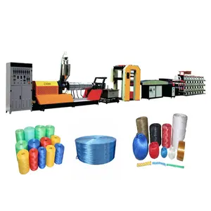 PP Raffia Twine Stretching Machinery/ PP Plastic Extrusion Line/ PP Raffia Tape Yarn Extruding Machine