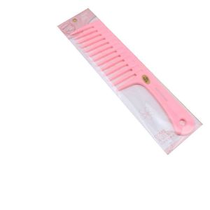Large Tooth Plastic <b>Comb</b> Mixed Colors Wide Tooth For Home Beauty Salon Use Adult Size - Product Image 3