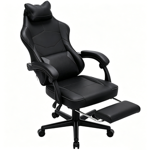 Fauteuil Gaming Ergonomique Haut Dossier pour Esports, Chaise <span class=keywords><strong>Gamer</strong></span> pour Bureau, Étude et Conférence, Blanc - Vente en Gros - Product Image 3