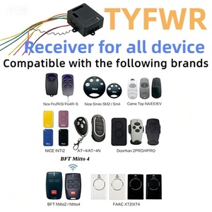 Récepteur de portail universel TYFWR compatible avec plusieurs marques (Nice, BFTT, <span class=keywords><strong>Came</strong></span>, Doorhan) pour télécommande de portail automatique et de porte de garage - Product Image 5