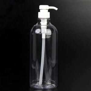 Skincare Green Recycled PET Custom <b>200ml</b>/260ml/300ml/400ml/500ml Sprayer Frost Liquid Soap Plastic Pump <b>Bottle</b> Packaging Wigs - Product Image 1