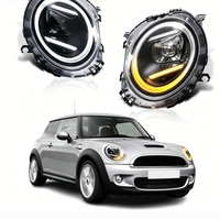 Nouveaux phares avant de style ancien 12V 6000K RGB pour Cooper R55 R56 R57 R58 Cooper S 2007-2013