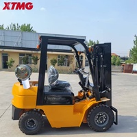 Chariot élévateur à essence XTMG à bas prix 3t 3.5t 4t 5t, double carburant, moteur japonais, déplaceur latéral, tout-terrain, confortable
