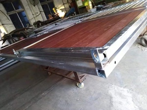 แผงด้านหน้าสําหรับงานหนักพร้อมประตูบานเลื่อนสําหรับโรงม้า - Product Image 4