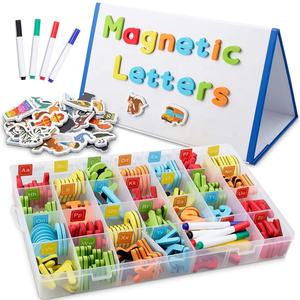 مصنع تصميم مخصص الابداعي المغناطيسي والحروف الأبجدية 26 حرف إنجليزي لعبة التعليمية الثلاجة المغناطيسي - Product Image 4