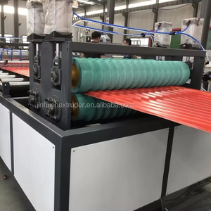 Sjsz80/156 + sj50 PVC + ASA mái ngói dây chuyền sản xuất/Nhựa Tây Ban Nha tráng men mái ngói dây chuyền sản xuất - Product Image 1