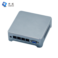 Factory Firewall Intel Celeron Computer Pc Mini Pc J4125 4G Modul Computer Router Pfense Support 4 Gigabit LAN